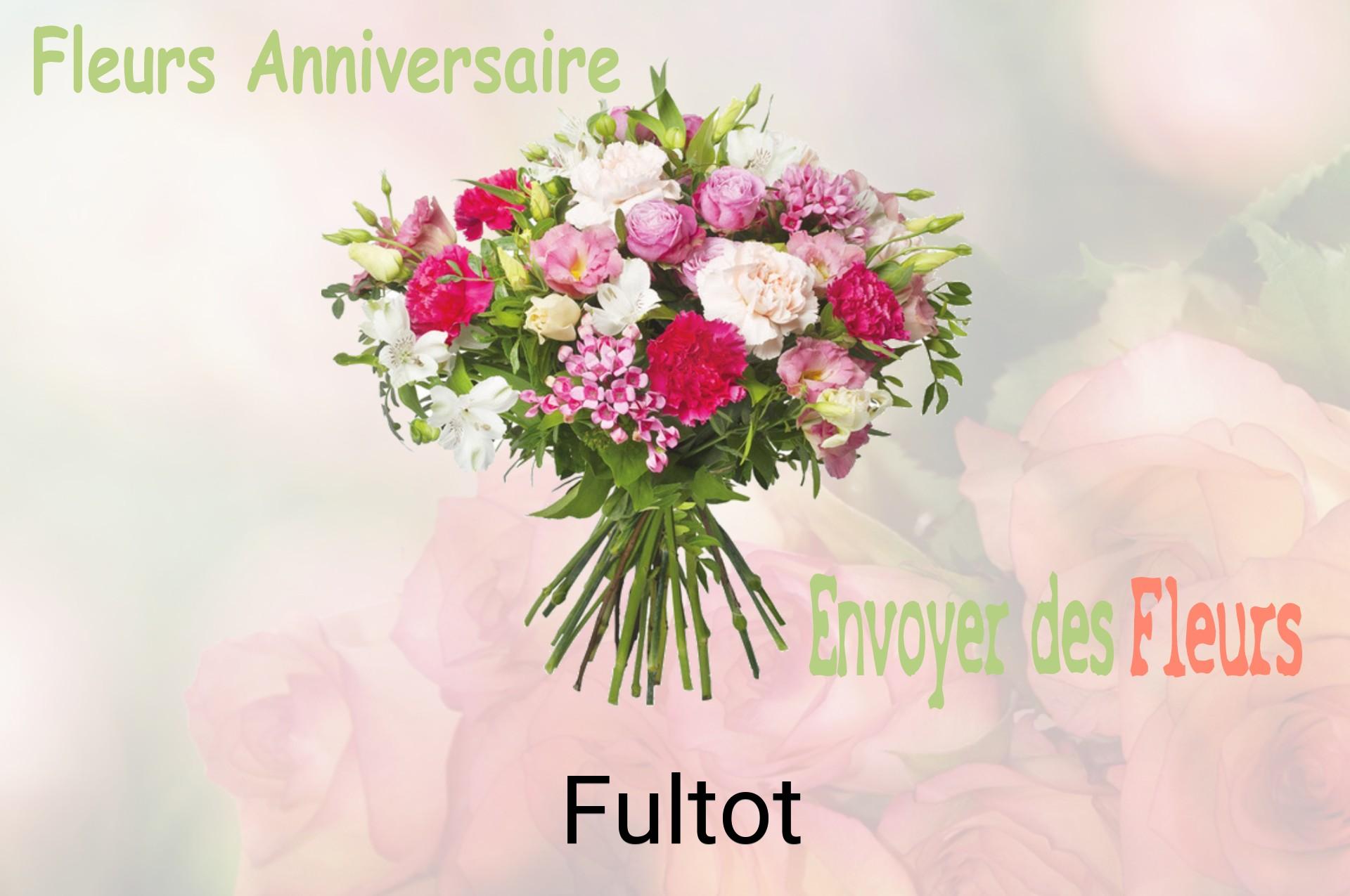 Bouquet de fleurs d’anniversaire livré à Fultot